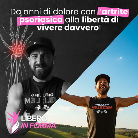 Da anni di dolore con l’artrite psoriasica alla libertà di vivere davvero: la mia storia.